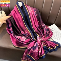 Khăn Choàng Cổ Lụa Thời Trang Thế Giới Khăn Đẹp KLHC 1115_1