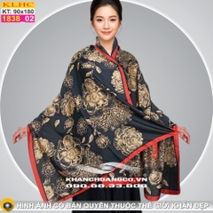 Khăn Choàng Cổ Lụa Thời Trang Thế Giới Khăn Đẹp KLHC 1071_2