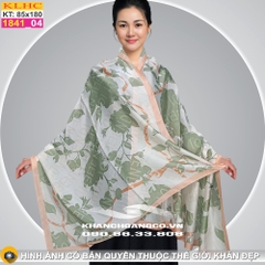 Khăn Choàng Cổ Lụa Thời Trang Thế Giới Khăn Đẹp KLHC 1019_4