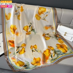 Khăn Choàng Cổ Lụa Thời Trang Thế Giới Khăn Đẹp KLHC 1006_1