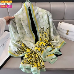 Khăn Choàng Cổ Lụa Thời Trang Thế Giới Khăn Đẹp KLHC 1016_1