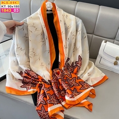 Khăn Choàng Cổ Lụa Thời Trang Thế Giới Khăn Đẹp KLHC 1016_3