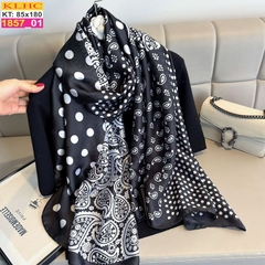 Khăn Choàng Cổ Lụa Thời Trang Thế Giới Khăn Đẹp KLHC 1025_1