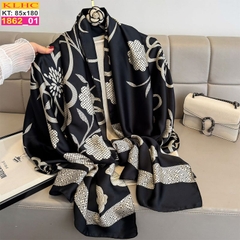 Khăn Choàng Cổ Lụa Thời Trang Thế Giới Khăn Đẹp KLHC 1088_1