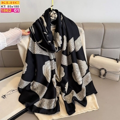 Khăn Choàng Cổ Lụa Thời Trang Thế Giới Khăn Đẹp KLHC 1088_1