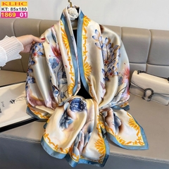 Khăn Choàng Cổ Lụa Thời Trang Thế Giới Khăn Đẹp KLHC 1077_1