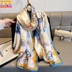 Khăn Choàng Cổ Lụa Thời Trang Thế Giới Khăn Đẹp KLHC 1077_1