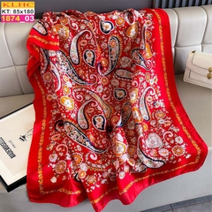 Khăn Choàng Cổ Lụa Thời Trang Thế Giới Khăn Đẹp KLHC 1109_3