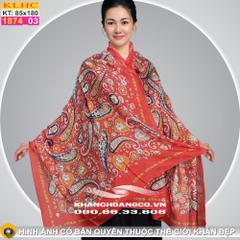Khăn Choàng Cổ Lụa Thời Trang Thế Giới Khăn Đẹp KLHC 1109_3