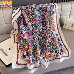 Khăn Choàng Cổ Lụa Thời Trang Thế Giới Khăn Đẹp KLHC 1058_4