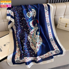 Khăn Choàng Cổ Lụa Thời Trang Thế Giới Khăn Đẹp KLHC 1017_2