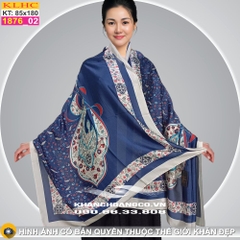 Khăn Choàng Cổ Lụa Thời Trang Thế Giới Khăn Đẹp KLHC 1017_2