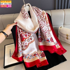 Khăn Choàng Cổ Lụa Thời Trang Thế Giới Khăn Đẹp KLHC 1017_3