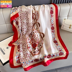 Khăn Choàng Cổ Lụa Thời Trang Thế Giới Khăn Đẹp KLHC 1017_3