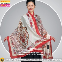 Khăn Choàng Cổ Lụa Thời Trang Thế Giới Khăn Đẹp KLHC 1017_3
