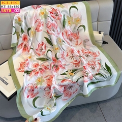 Khăn Choàng Cổ Lụa Thời Trang Thế Giới Khăn Đẹp KLHC 1048_2