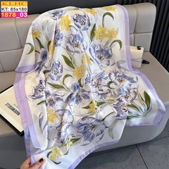 Khăn Choàng Cổ Lụa Thời Trang Thế Giới Khăn Đẹp KLHC 1048_3