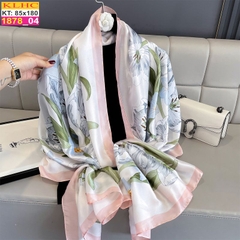 Khăn Choàng Cổ Lụa Thời Trang Thế Giới Khăn Đẹp KLHC 1048_4