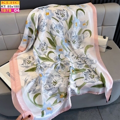 Khăn Choàng Cổ Lụa Thời Trang Thế Giới Khăn Đẹp KLHC 1048_4