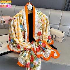 Khăn Choàng Cổ Lụa Thời Trang Thế Giới Khăn Đẹp KLHC 1077_1