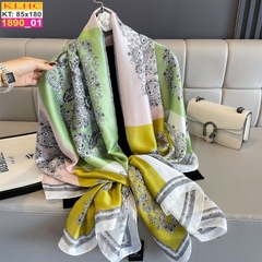 Khăn Choàng Cổ Lụa Thời Trang Thế Giới Khăn Đẹp KLHC 1009_1