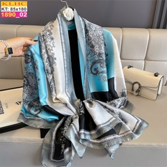Khăn Choàng Cổ Lụa Thời Trang Thế Giới Khăn Đẹp KLHC 1009_2