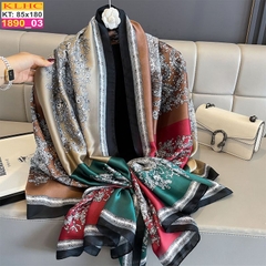 Khăn Choàng Cổ Lụa Thời Trang Thế Giới Khăn Đẹp KLHC 1009_3