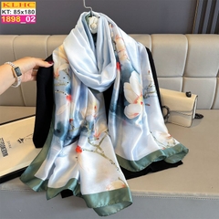 Khăn Choàng Cổ Lụa Thời Trang Thế Giới Khăn Đẹp KLHC 1008_2