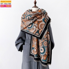 Khăn Choàng Cổ Cashmere Cao Cấp Thế Giới Khăn Đẹp A1_1003_1