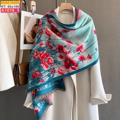 Khăn Choàng Cổ Cashmere Cao Cấp Thế Giới Khăn Đẹp A_1019_1