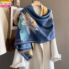 Khăn Choàng Cổ Cashmere Cao Cấp Thế Giới Khăn Đẹp A_1022_1