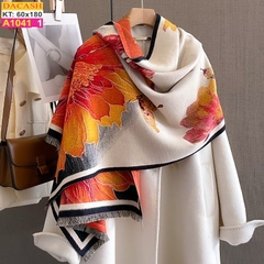 Khăn Choàng Cổ Cashmere Cao Cấp Thế Giới Khăn Đẹp A_1041_1