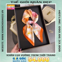 Khăn Phụ Kiện Lụa Vuông 70cm - Thế Giới Khăn Đẹp C1030_1