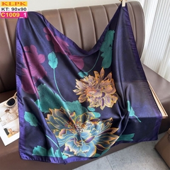 Khăn Phụ Kiện Lụa Vuông 90cm - Thế Giới Khăn Đẹp - C1035_1