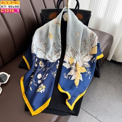 Khăn Phụ Kiện Lụa Vuông 90cm - Thế Giới Khăn Đẹp - C1001_1