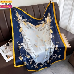 Khăn Phụ Kiện Lụa Vuông 90cm - Thế Giới Khăn Đẹp - C1001_1