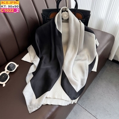 Khăn Phụ Kiện Lụa Vuông 90cm - Thế Giới Khăn Đẹp - C1013_2