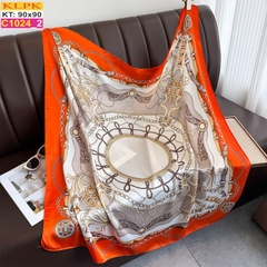 Khăn Phụ Kiện Lụa Vuông 90cm - Thế Giới Khăn Đẹp - C1009_2