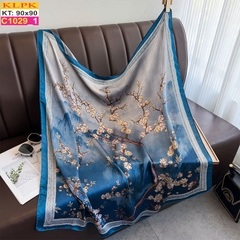 Khăn Phụ Kiện Lụa Vuông 90cm - Thế Giới Khăn Đẹp - C1005_1