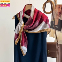 Khăn Phụ Kiện Lụa Vuông 90cm - Thế Giới Khăn Đẹp - C1011_1