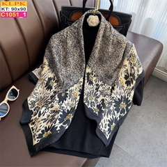 Khăn Phụ Kiện Lụa Vuông 90cm - Thế Giới Khăn Đẹp - C1007_1