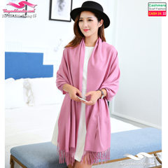 Khăn Choàng Cashmere Trơn Màu Cao Cấp Cashmere2422