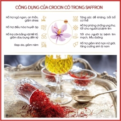 Nhụy Hoa Nghệ Tây SAFFRON BAHRAMAN Set 3 Gr - Giá sỉ