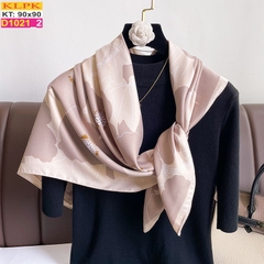 Khăn Phụ Kiện Lụa Vuông 90cm - Thế Giới Khăn Đẹp - D1024_2