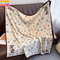 Khăn Phụ Kiện Lụa Vuông 90cm - Thế Giới Khăn Đẹp - D1029_1