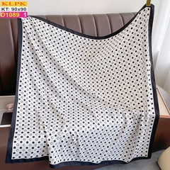 Khăn Phụ Kiện Lụa Vuông 90cm - Thế Giới Khăn Đẹp - D1008_1