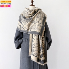 Khăn Choàng Cổ Cashmere Cao Cấp Thế Giới Khăn Đẹp CASHMERE F1102_1