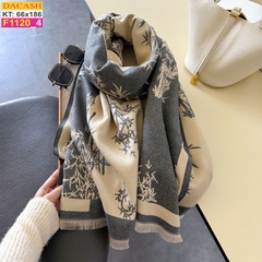 Khăn Choàng Cổ Cashmere Cao Cấp Thế Giới Khăn Đẹp CASHMERE F1120_4