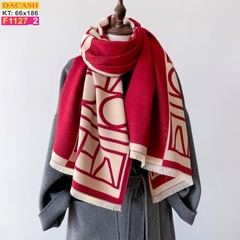 Khăn Choàng Cổ Cashmere Cao Cấp Thế Giới Khăn Đẹp CASHMERE F1127_2