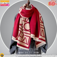 Khăn Choàng Cổ Cashmere Cao Cấp Thế Giới Khăn Đẹp CASHMERE F1127_2